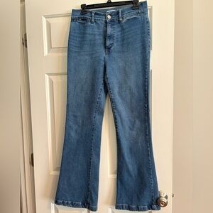 Kensie Medium Blue Flare Jeans